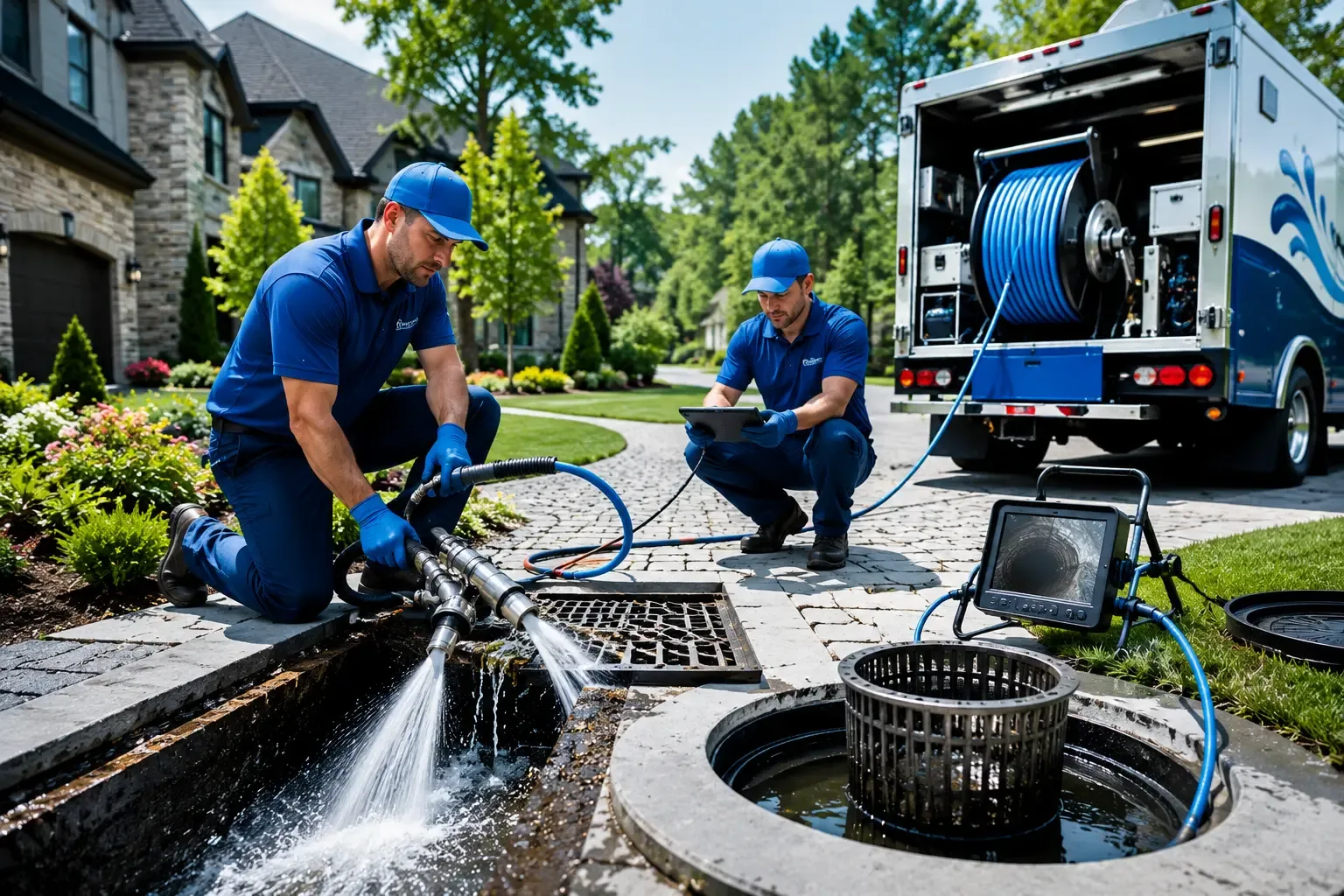 Local outdoor drain cleaning professionals in Choctaw, OK